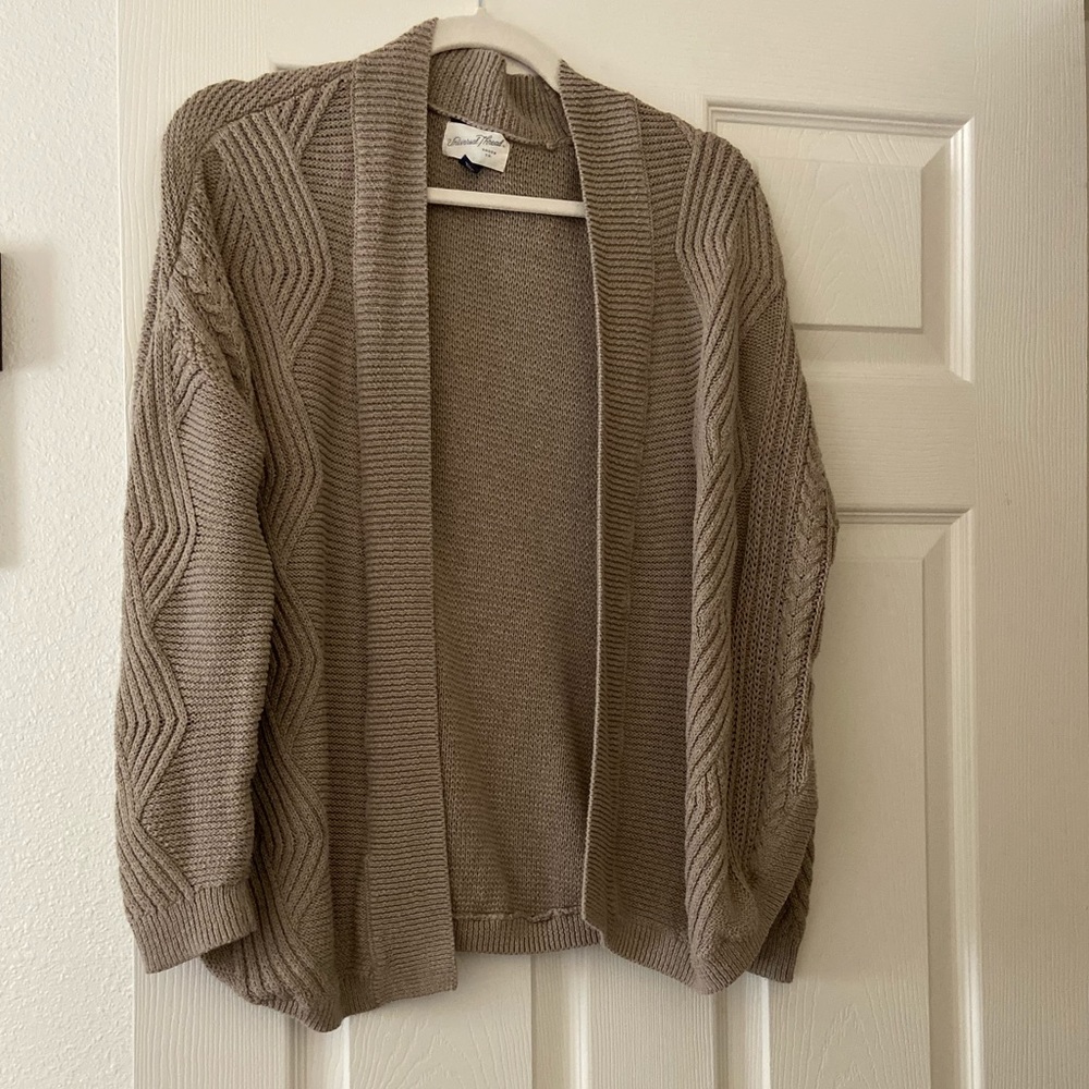 Tan Knit Sweater